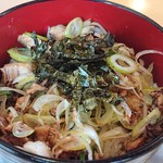 Menittetsu - ミニチャーシュー丼。