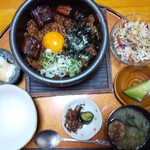 まる勝遊食膳 - 特選うなぎビビンバ