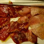 炭火焼肉 ドラゴンカルビ - カルビ・ハラミ・豚ピートロ
