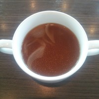 ビストロ ブルゴーニュ - オニオンスープを取って来た