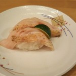 金沢まいもん寿司 - 炙りノドグロ