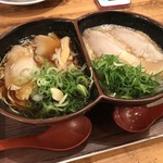 いせや - ハーフ&ハーフラーメン(1,166円)