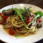 ナガタ店 - まだメニューに載ってない「鰯のコンフィのパスタ」