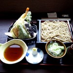 Teuchi Soba Kyoushinan - 大海老天せいろ  1000円