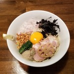 クラム＆ボニート 貝節麺ライク - 月煮干raboまぜそば（某日のSNS限定）