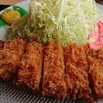 とんかつ三久 - ロースカツ定食