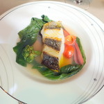 ラ スフォリーナ - ランチB3,900円：スズキのロースト