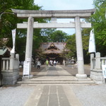 めんこや岡安 - '19/05/03 玉敷神社‥銀杏は樹齢500年超