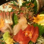 しま田 - さしみ5点盛り