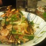 しま田 - ふぐのたたきサラダ