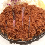 とんかつ檍 - こんがりきつね色のボリュームたっぷりカタロース！！