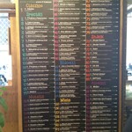 Mr. 100 Tiramisu - 店内メニュー