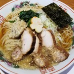 らぁめん 生姜は文化。 - 冷やし生姜らぁめん（醤油）