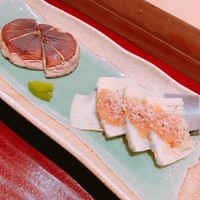 すし蔵 - 椎茸と筍の焼き物