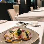 estY - ヤリイカのカルパッチョ