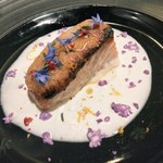 estY - サーモン　ヨーグルトレフォールソース