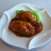 中国飯店 麗穂 - 海老すり身と豆腐の合わせ煮込み