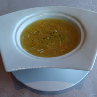 中国飯店 麗穂 - 蟹肉入りコーンスープ