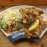 スーパー居酒屋 鳥取 だいぜん - 若鶏の唐揚げ