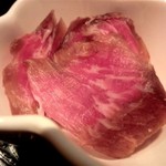 スモークソルト - 「自家製　生ハム」：熟れた脂の甘みとそれを引き締める塩味♪