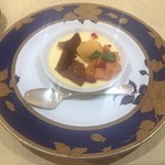 トゥ・ラ・ジョア - 杏仁クレームブリュレ