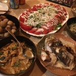 伊勢志摩ゲストハウス たこのすけ - 1500円の料理とお楽しみ会