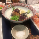土佐鮨と天婦羅おらんく家 - 鰹のタタキ 塩