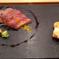 馳走 山傳 - 焼き物（九州王のクラシタ、伊勢海老の唐揚げ）