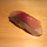 鮨 さかい - 対馬 ライトピンクの鯖、美しく美味