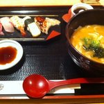 Ichiraku Sushi - みそきしと握り5貫のSセット
