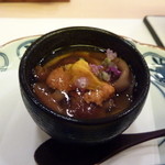 山玄茶 - 冷たい一皿目。