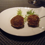 リストランテ ダ トシユキ - 小さなコロッケとメンチ