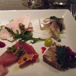 リストランテ ダ トシユキ - バーニャカウダと旬の食材の前菜盛り合わせ