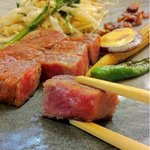 ステーキ フォルテ - サーロイン 鉄板焼き