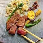 ステーキ フォルテ - サーロイン 鉄板焼き