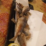 居酒屋ZIZI - アジの唐揚げ