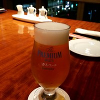 盤古殿 コレド日本橋店 - ザ・プレミアム・モルツ：680円