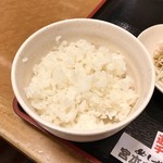 Meshiya miyamoto munashi - ［2019/05］目玉焼きとウインナー定食(390円)