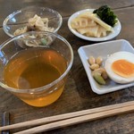 そば舎 あお - お通し