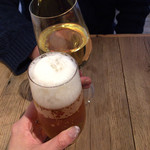 ラターブルドゥシュエット - 乾杯♪※主人は白ブドウのジュース