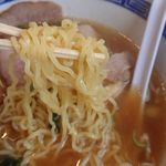 小原ラーメン - 麺アップ