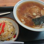 たかお - 中華そばと半チャーハンセット