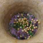 トゥ・ラ・ジョア - ●古代米の出汁粥、エゾアワビ