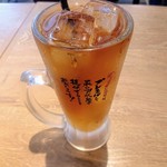 肉汁餃子のダンダダン - 烏龍茶（ダンダダン酒場 戸越銀座店）