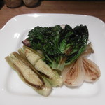 鉄板焼き Oribe - 焼き野菜盛り6種類