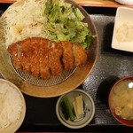 Tonamisodachi - ロースとんかつ定食1,180円