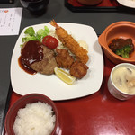 ひたち湯海の宿 はぎ屋 - 料理写真:お子様ディナー