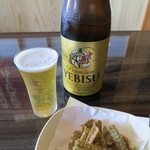 川魚料理 松本 - 瓶ビール（ヱビスビール）