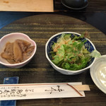 Torigoe zushi - 小鉢、サラダ
