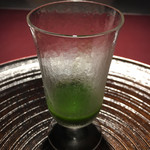 赤坂 渡なべ - ・リンゴとケールのジュース リンゴの風味がしてさわやか